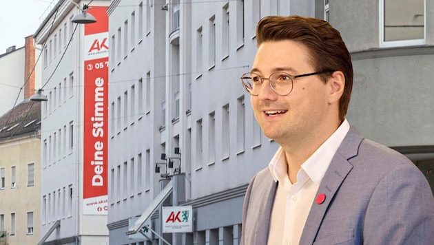 Der steirische NEOS-Klubobmann Niko Swatek nimmt die Arbeiterkammer ins Visier.