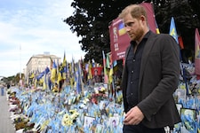 Prinz Harry kam bei seinem Ukraine-Besuch auch auf das Thema Familie zu sprechen.