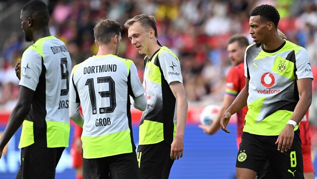 Dortmund führt gegen Heidenheim.