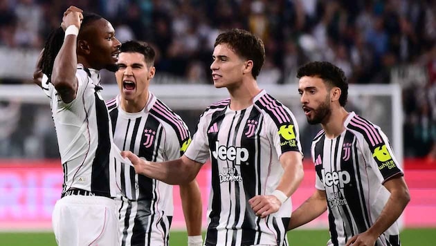 Juventus durfte im „Derb d‘Italia“ jubeln.