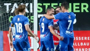 Viermal drehte Grödig in Hallein zum Torjubel ab