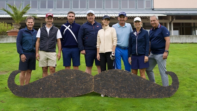 Zahlreiche Promis sammelten bei einem Golf-Turnier Spenden für den guten Zweck.
