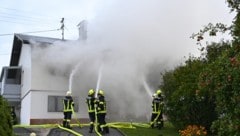 Sechs Feuerwehren standen im Löscheinsatz.