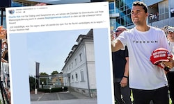 Ein Facebook-Posting des Liebocher ÖVP-Bürgermeisters Stefan Helmreich zur Trauer-Beflaggung ...