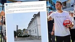 Ein Facebook-Posting des Liebocher ÖVP-Bürgermeisters Stefan Helmreich zur Trauer-Beflaggung ...