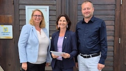 ÖVP-Bürgermeisterin Birgit Petross und ihr Team mussten Verluste hinnehmen. Die Volkspartei ...