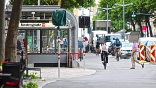 Den Umbau der Praterstraße finanzierte auch der Bezirk mit