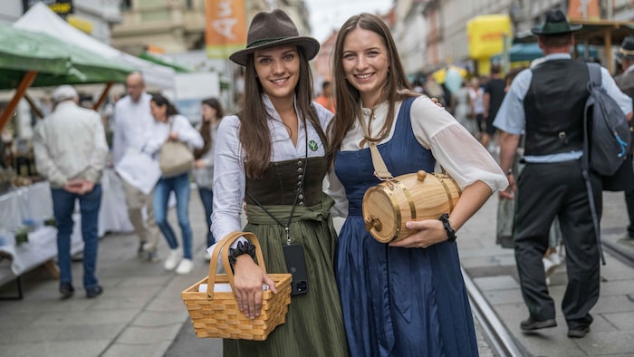 In Graz gilt zwei Tage lang ein Dresscode: Tracht.