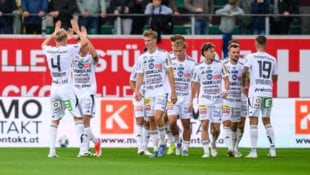 TSV Hartberg konnte sich mit 2:0 beim Aufsteiger aus Ried durchsetzen.