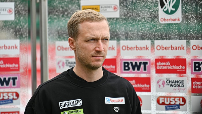 Ried-Trainer Maximilian Senft