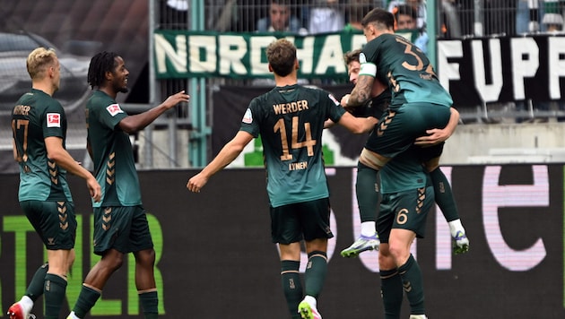 Werder Bremen feierte den ersten Saisonsieg.
