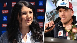 Stephanie Venier (li.) übte erneut Kritik an ÖSV-Cheftrainer Roland Assinger.