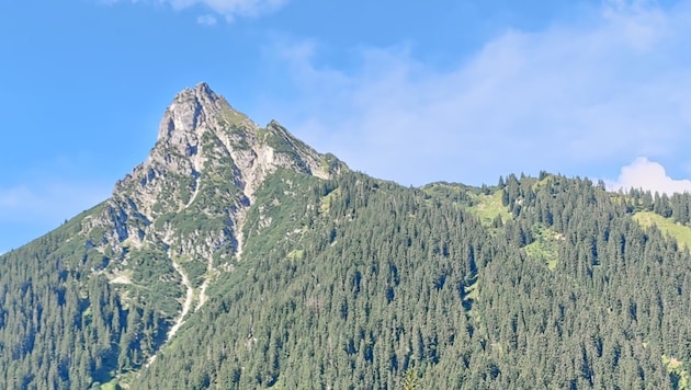 Die Tschaggunser Mittagspitze wurde zum Schauplatz des Dramas.