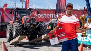 Die Wippe ist eine der entscheidenden Bewerbskriterien. Dominik Baumann glänzte auch hier und ...