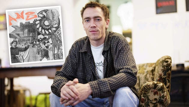 Andreas Schneider ist Anda Morts und irgendwie doch nur ein Drittel davon – das Debütalbum „ANS“ ...