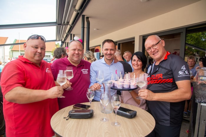 Die „Andau Connection“ mit Manuela Leitner.