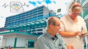 Per App werden die Patienten überwacht.