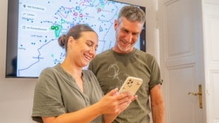 Norman Schmid sucht mit seinem Team nach tollen Routen in der Landeshauptstadt.