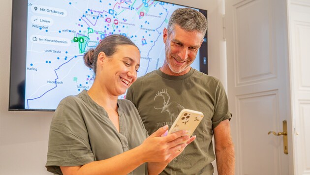 Norman Schmid sucht mit seinem Team nach tollen Routen in der Landeshauptstadt.