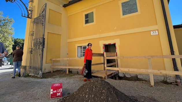 Am Montag erfolgte in Hellbrunn der Spatenstich für das „Sound of Music“- Museum.