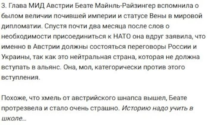 Medwedew auf Telegram