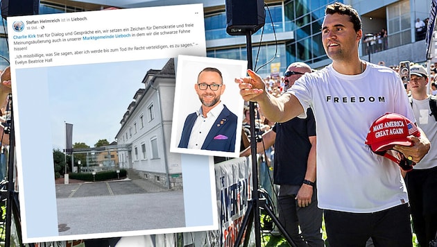 Der Facebook-Beitrag von Bürgermeister Stefan Helmreich (Bild-Mitte) löste zahlreiche Reaktionen ...