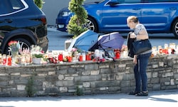 Am Donnerstag überrollte ein Lkw Julia Gaiser (23): An der Unfallstelle erinnern Kerzen und ...
