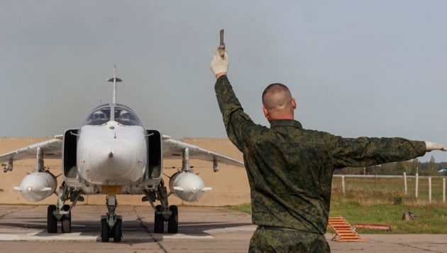 Start eines russischen Abfangjägers des Typs MiG-31 im Rahmen des russisch-belarussischen ...