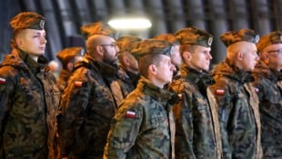 Polnische Soldaten mussten erneut eingreifen. (Symbolbild)