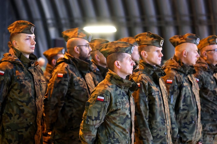 Polnische Soldaten mussten erneut eingreifen. (Symbolbild)