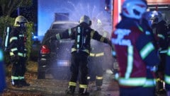 Die Helfer bekamen nach dem Einsatz „eine Dusche“