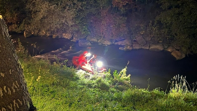 Der Mann konnte am nächsten Morgen, wohlauf gefunden werden.