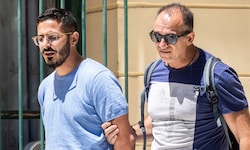Simon Leviev bei einer Festnahme im Juli 2019 in griechischen Hauptstadt Athen.