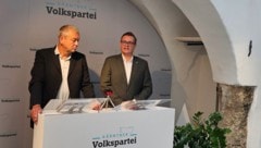 Julian Geier (r) ersetzt bei der VP Stadtrat Max Habenicht.