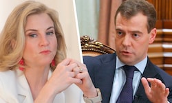 Der Russe hatte Meinl-Reisinger vorgeworfen, wohl zu viel österreichischen Schnaps getrunken zu ...