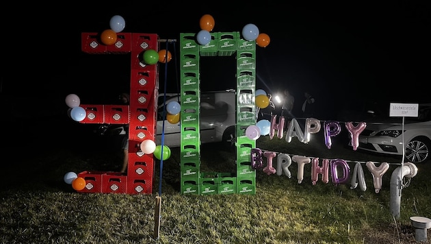 Die roten Bierkisten wurden zerstört, die grünen gestohlen – der Wert des Pfands beträgt 66 ...