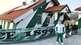 Das Haus von Markus Takacs ist nicht zu übersehen.