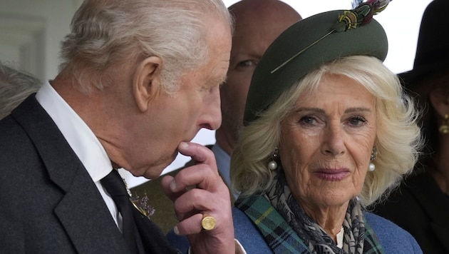 Königin Camilla bleibt der Trauerfeier für die Herzogin von Kent fern. Sie st erkrankt und ...