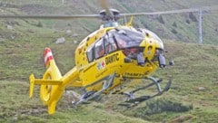 Der lebensgefährlich Verletzte wurde mit dem Hubschrauber in die Klinik nach Innsbruck gebracht.