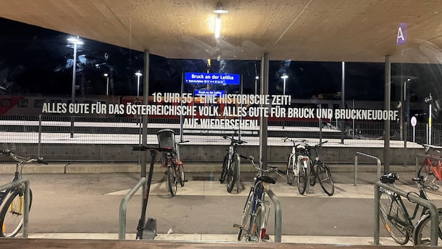 Diese Worte wurden vom sowjetischen Garde-Oberstleutnant Filip Olisarenko ans österreichische ...