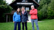 Öko-Expedition am Jauerling – Stallegger, Rosenkranz, Umweltredakteur Perry (v. li.)