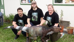 Das Kustoden-Team Benedikt Wallner (li.) und Vanessa Staudenhirz (re.) vom Städtischen Museum in ...