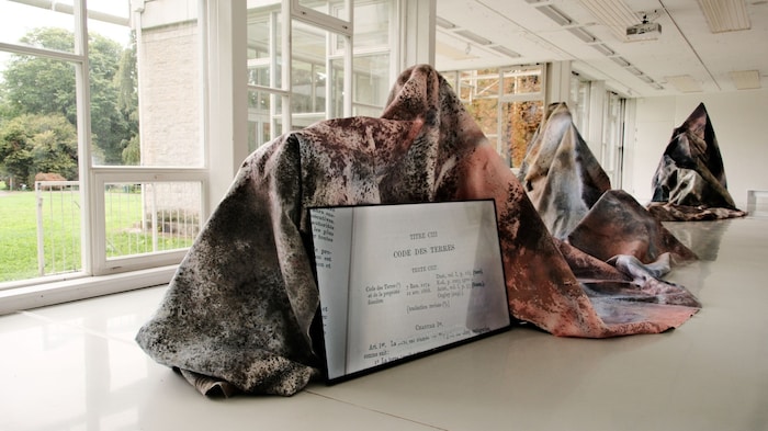 Berge aus Gletschervlies von Paulina Semkovic und Fiston Mwanza Mujilas Text-Video.