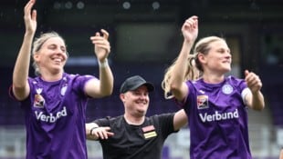Austria Wiens Frauen bleiben weiterhin makellos an der Tabellenspitze.