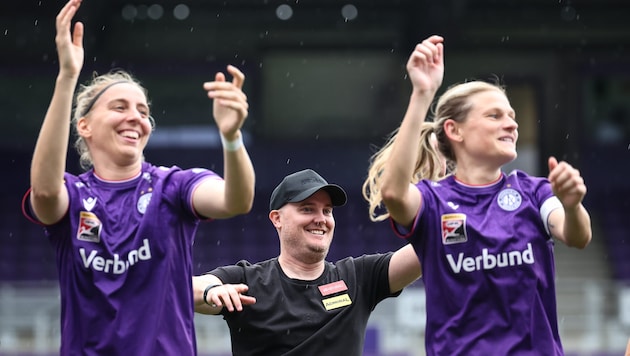 Austria Wiens Frauen bleiben weiterhin makellos an der Tabellenspitze.