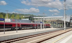 Der Bahnhof Weststeiermark in Groß St. Florian geht auch am 14. Dezember in Betrieb.