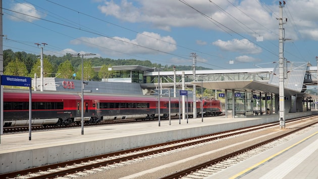 Der Bahnhof Weststeiermark in Groß St. Florian geht auch am 14. Dezember in Betrieb.