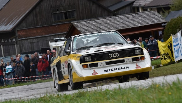 Auch der legendäre Audi quattro wird zu bewundern sein