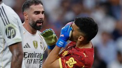 Dani Carvajal streckte Dani Carvajal mit einem Kopfstoß nieder.