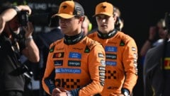 Verspielen Lando Norris (l.) und Oscar Piastri noch den Fahrer-Titel?